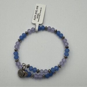 Alex and Ani Vintage Sixty-Six Beaded Wrap Bracelet NWT